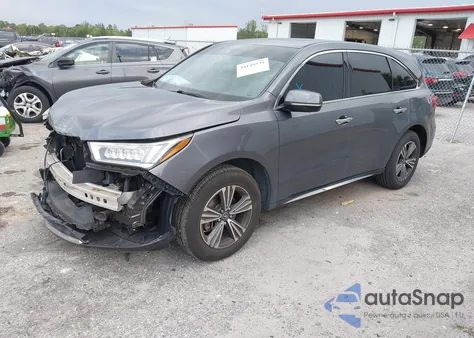 2017 Acura Mdx from USA, damaged, VIN 5FRYD3H39HB002641